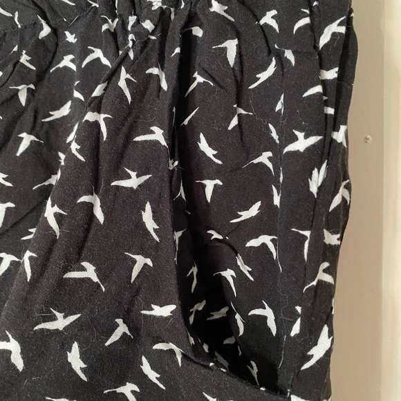 Bird print skirt with pockets - Picture 4 of 5